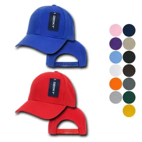 1 Dozen Decky Pro Style Kids Youth Baseball Acrylic Snapback Blank Hats Caps