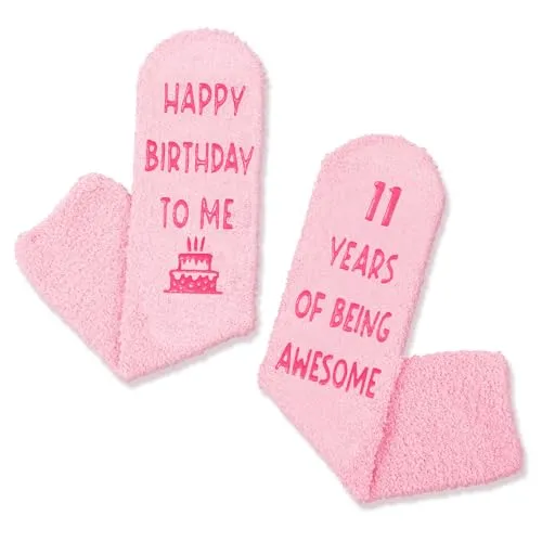 11 Eleven Year Old Gifts, Birthday Socks Presents for 11 Year Old Preteen Girls, Gift Ideas for 11 Year Old Tween Girl