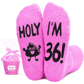 36th Birthday Gifts for Women - Socks for 36 Year Olds, Best Gifts for 36 Year Old Woman, Gift Ideas for 36 Year Olds