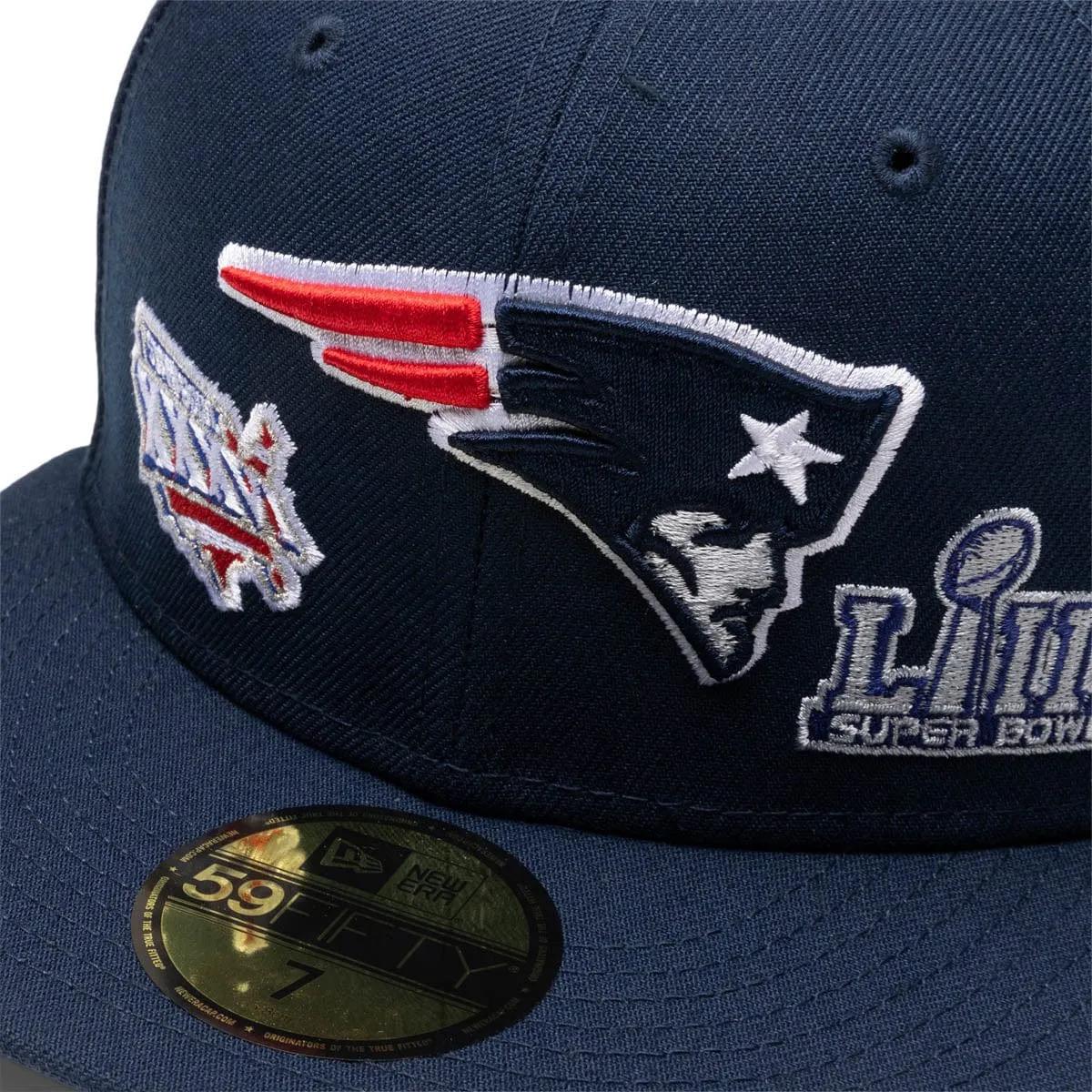 59FIFTY NEW ENGLAND PATRIOTS HISTORIC CHAMPS FITTED CAP