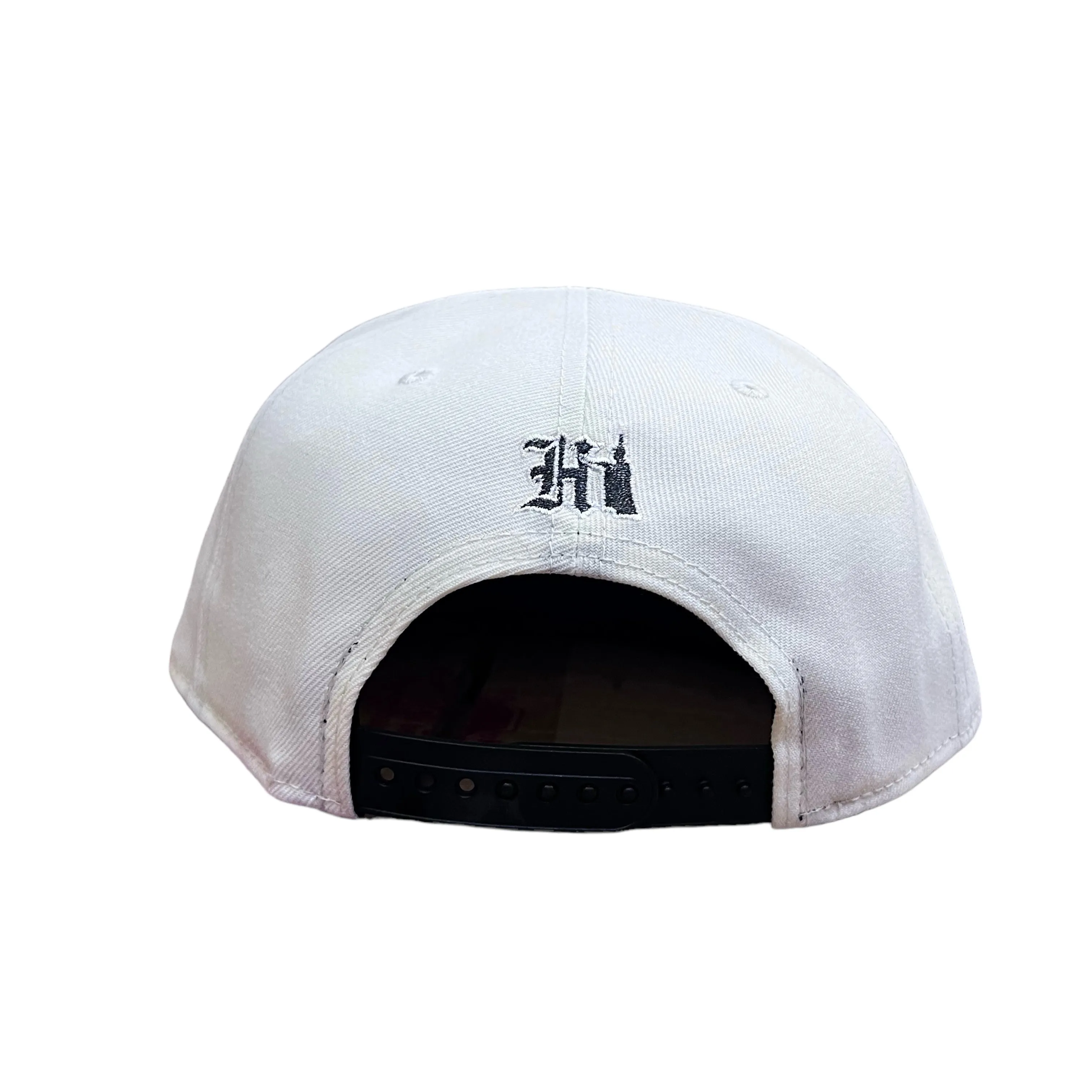 808ALLDAY New Era SHH Chrome White / Black Camo Snapback