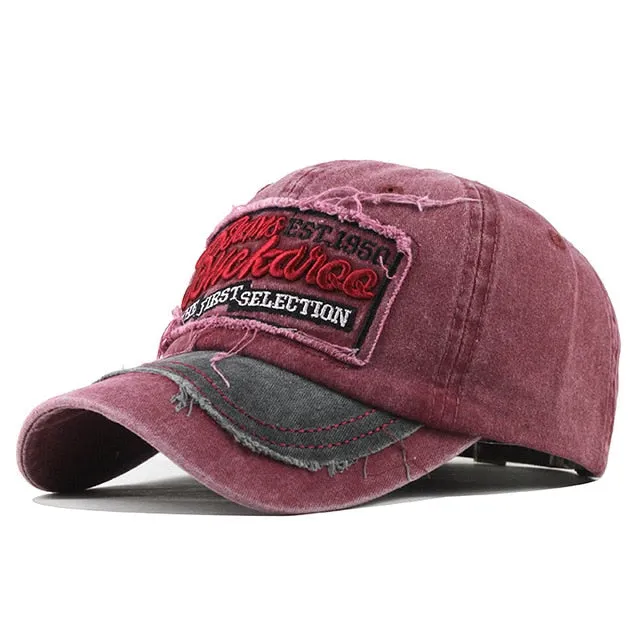 Buckaroo First Selection Washed Cotton Snapback Baseball Cap