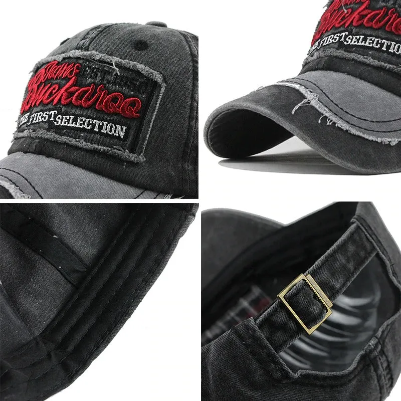 Buckaroo First Selection Washed Cotton Snapback Baseball Cap