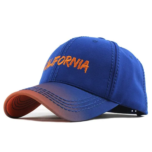 California Retro Embroidered Baseball Cap