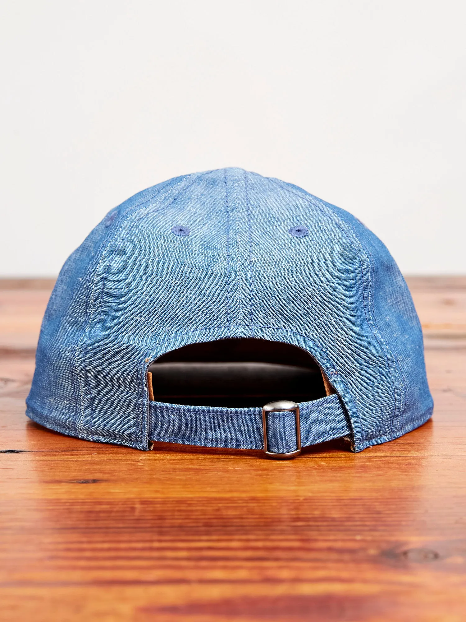 Chambray Cap in Blue