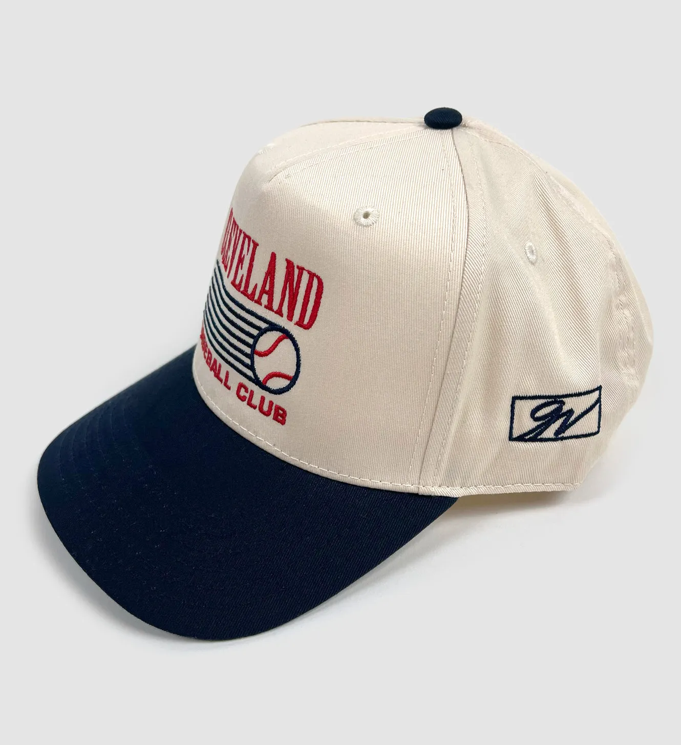 Cleveland Baseball Club Two Tone Snap Back