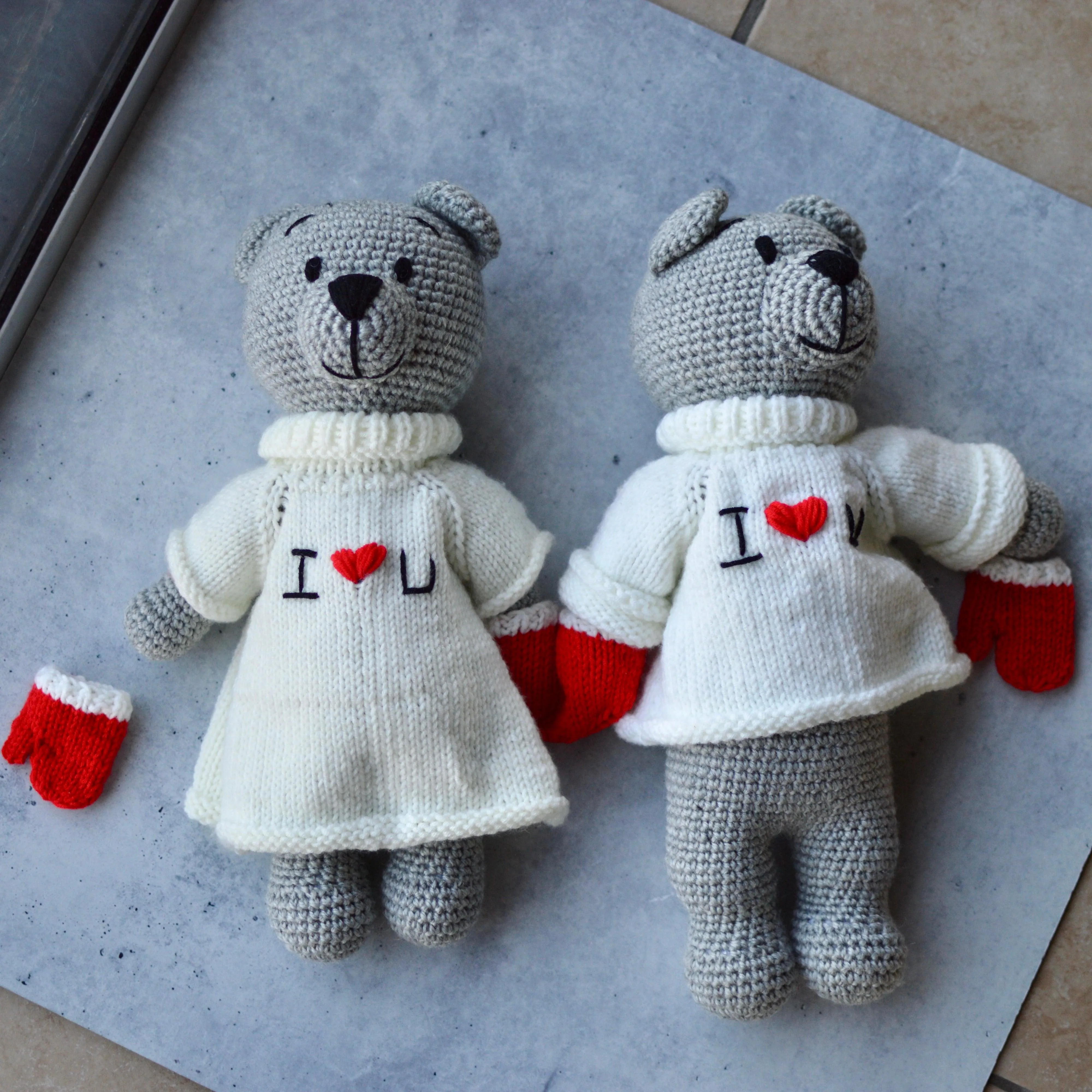 Crochet Doll-I love you Couple