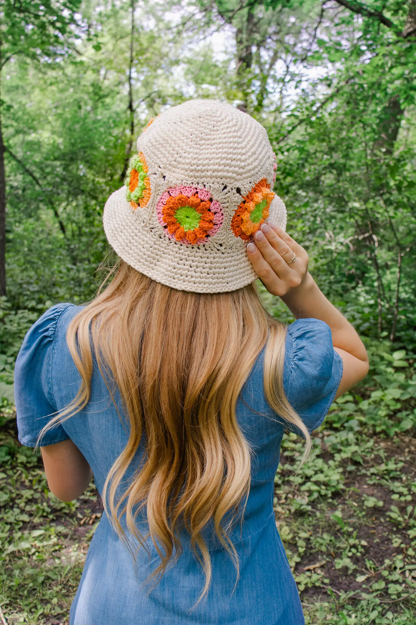 Crochet Kit - Flower Market Bucket Hat