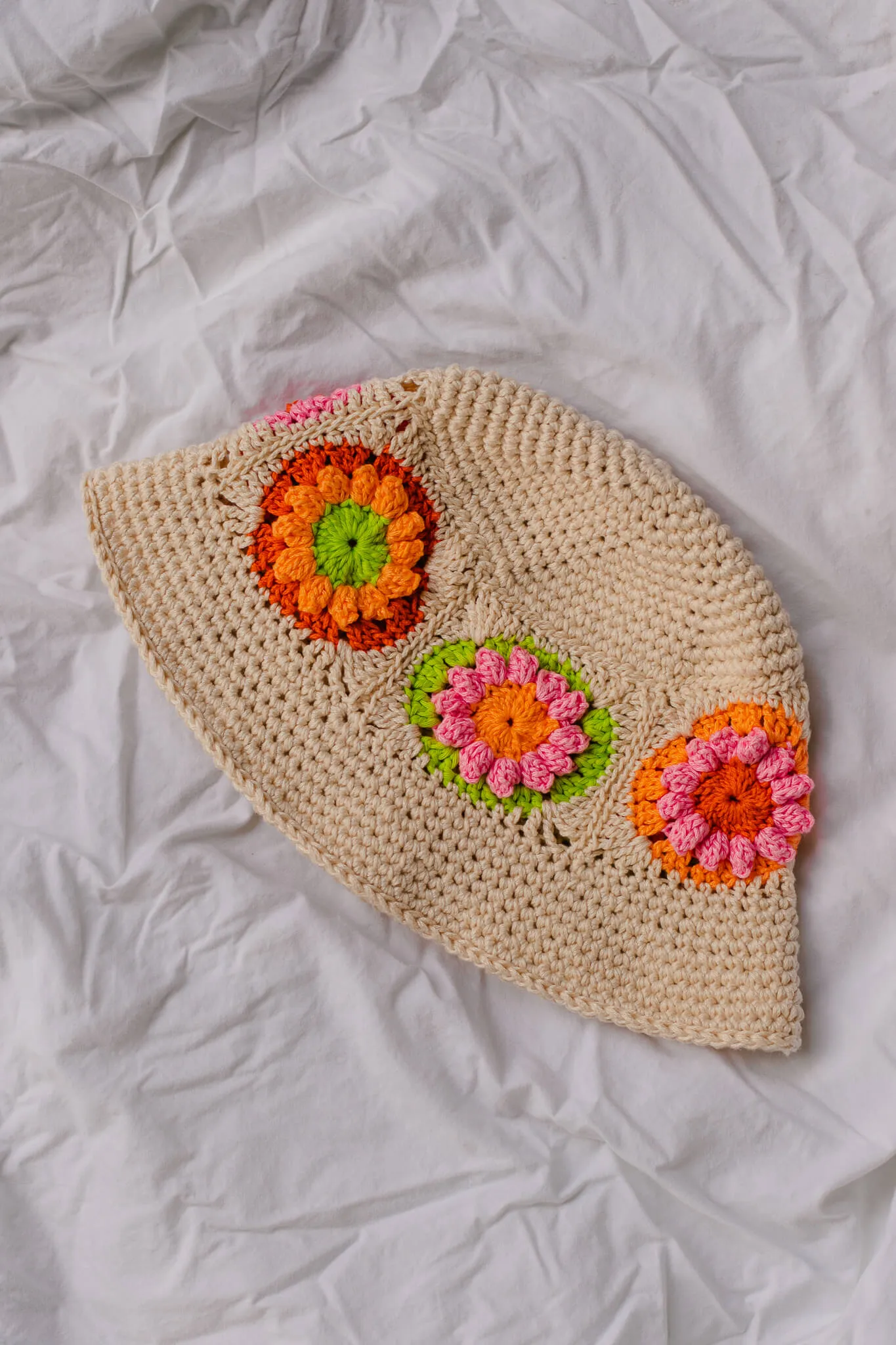 Crochet Kit - Flower Market Bucket Hat