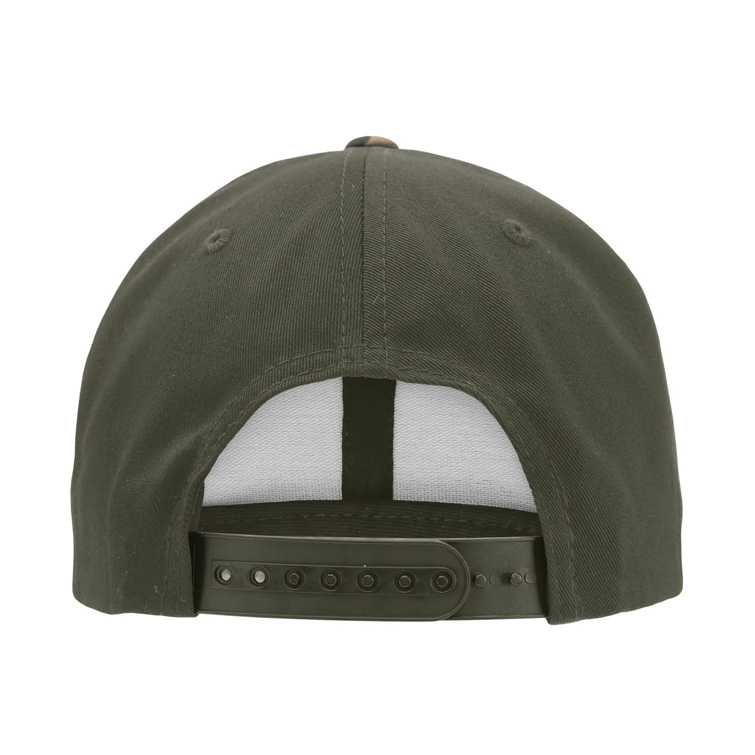 Decky 1048 6 Panel Mid Profile Structured Camo Cap - CASE Pricing