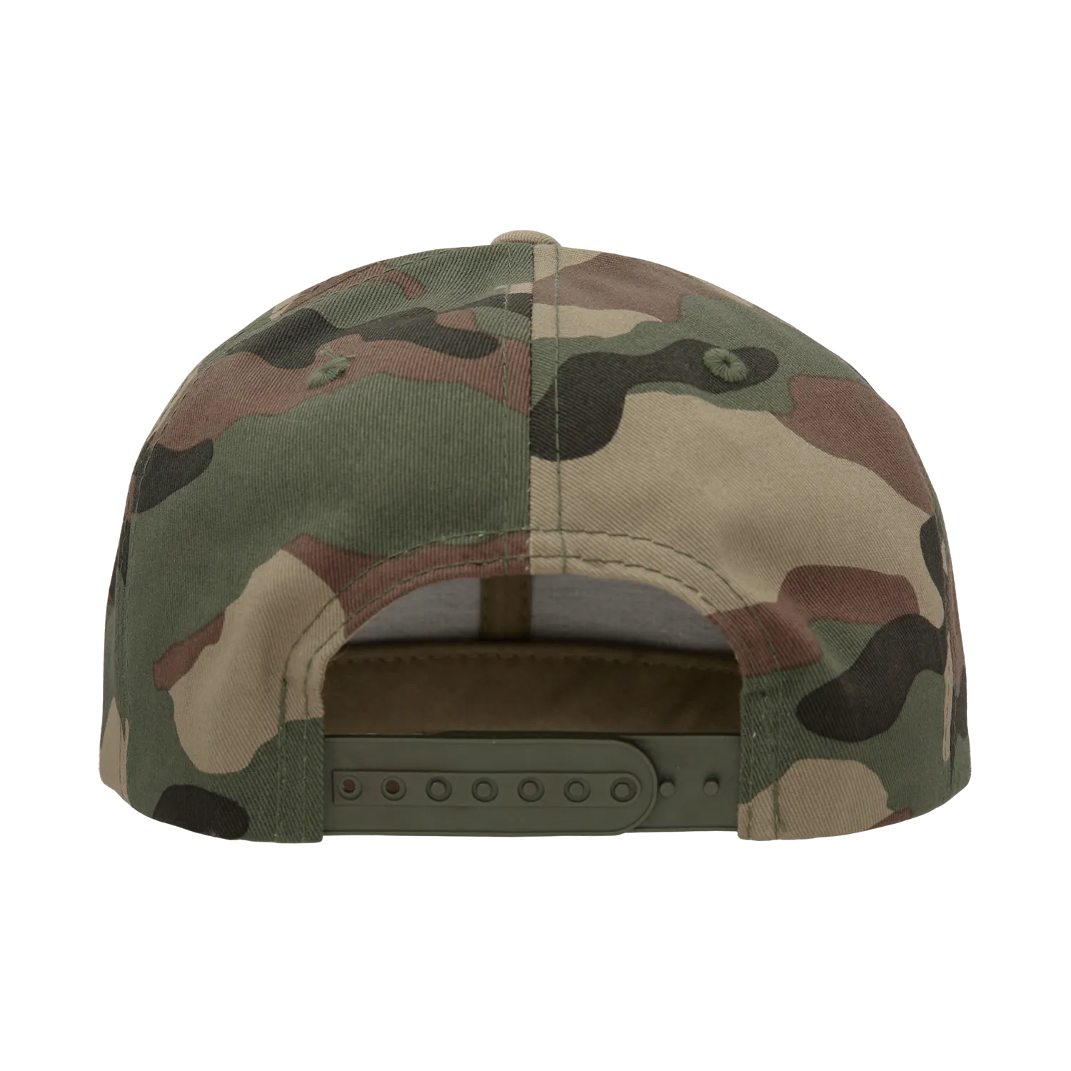 Decky 1048 6 Panel Mid Profile Structured Camo Cap - CASE Pricing