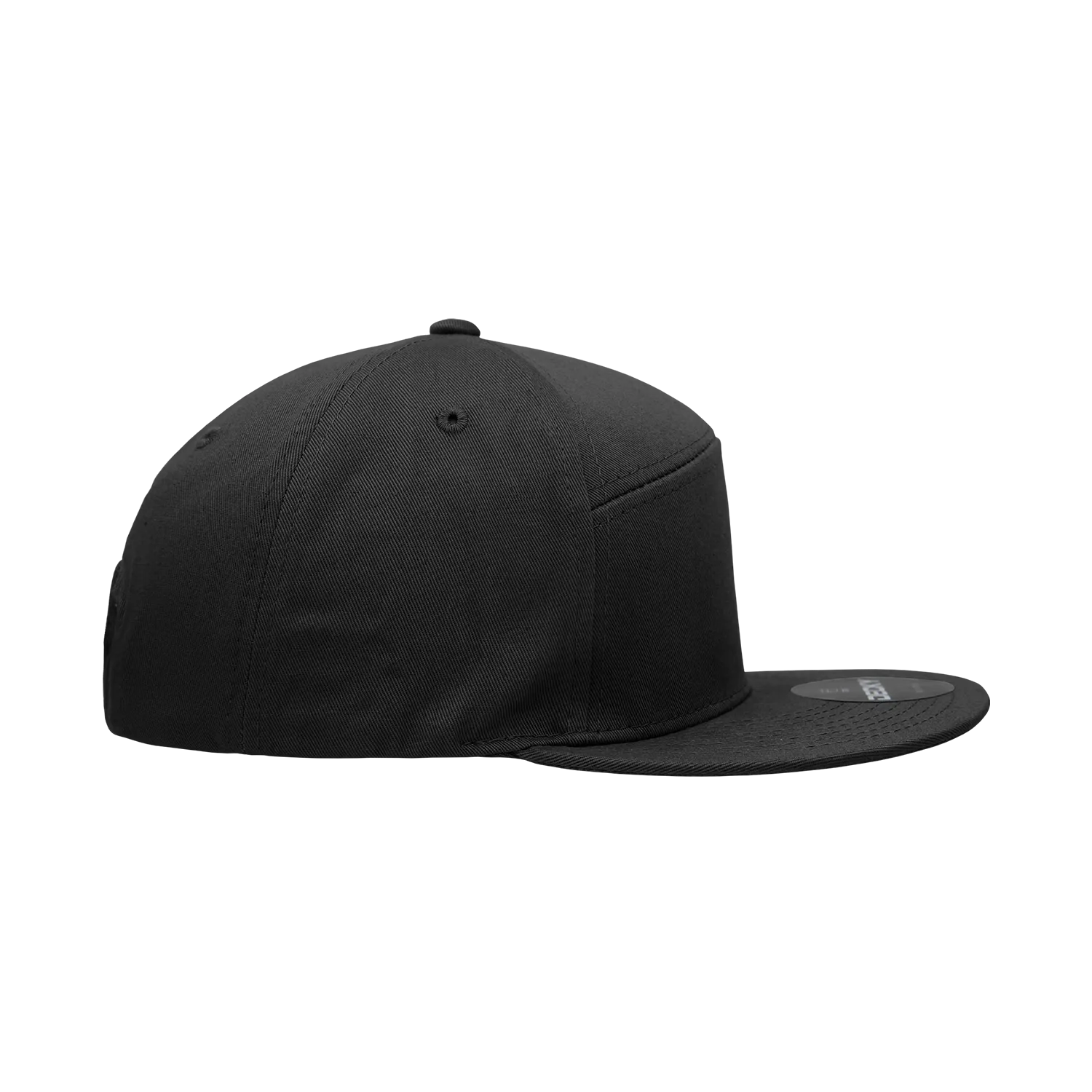 Decky 1098 7 Panel Flat Bill Hat, Snapback, 7 Panel High Profile Structured Cap - PALLET Pricing