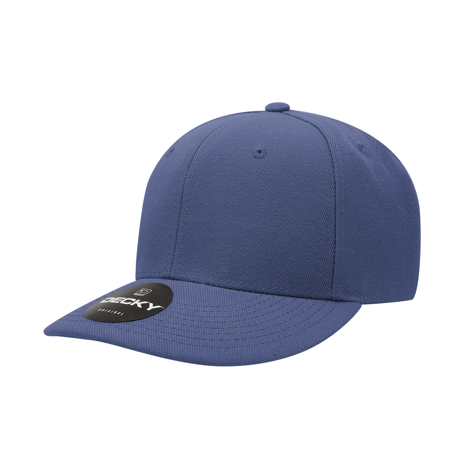 Decky 207 - Deluxe, Mid Pro Baseball Hat, 6 Panel Structured Cap