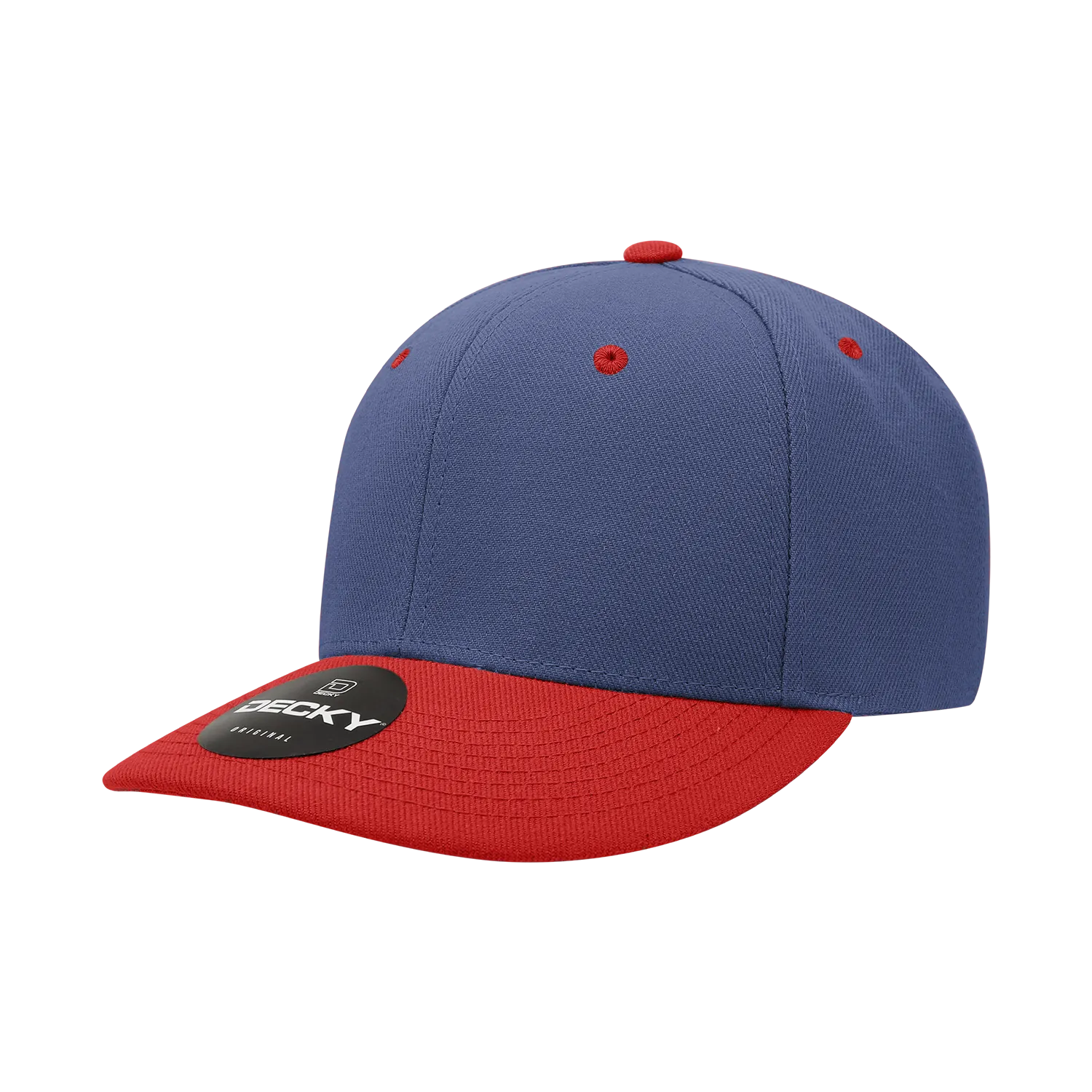 Decky 207 - Deluxe, Mid Pro Baseball Hat, 6 Panel Structured Cap