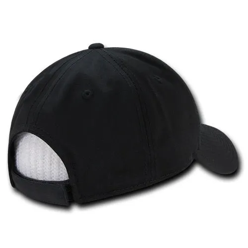 Decky 209 - 6 Panel Low Profile Structured Cotton Cap, Baseball Hat - CASE Pricing