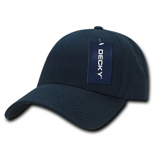 Decky 209 - 6 Panel Low Profile Structured Cotton Cap, Baseball Hat - CASE Pricing