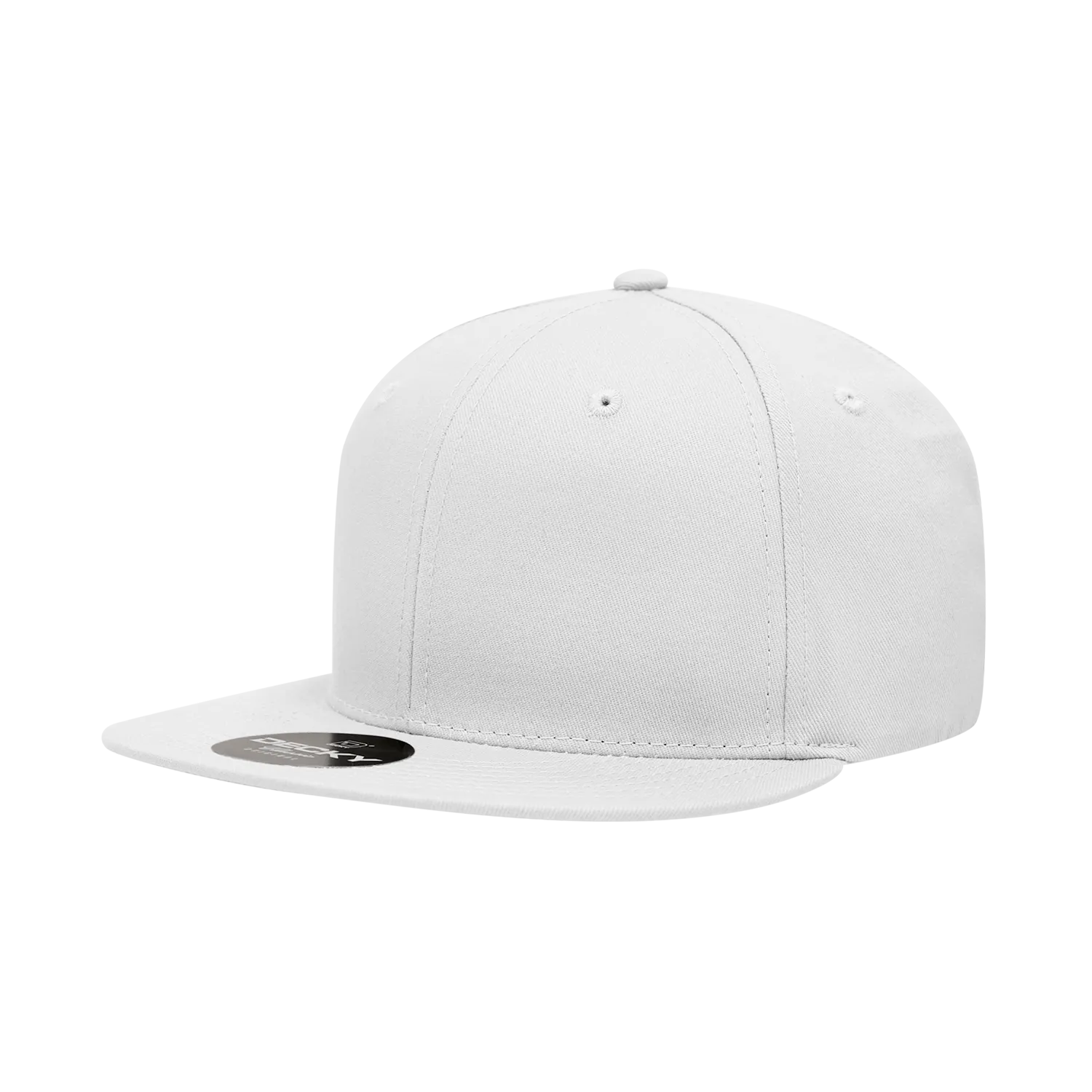 Decky 361 - Cotton Snapback Hat, Flat Bill Cap - CASE Pricing