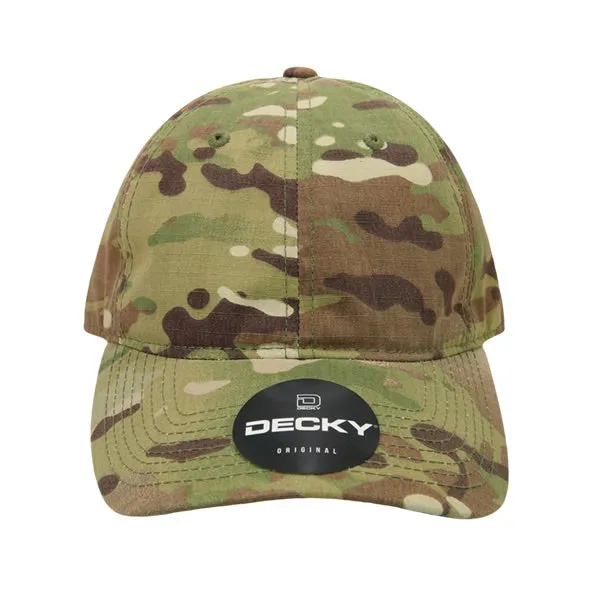 Decky 6300 - Relaxed MultiCam L/C Hat, MultiCam Camo Cap - CASE Pricing