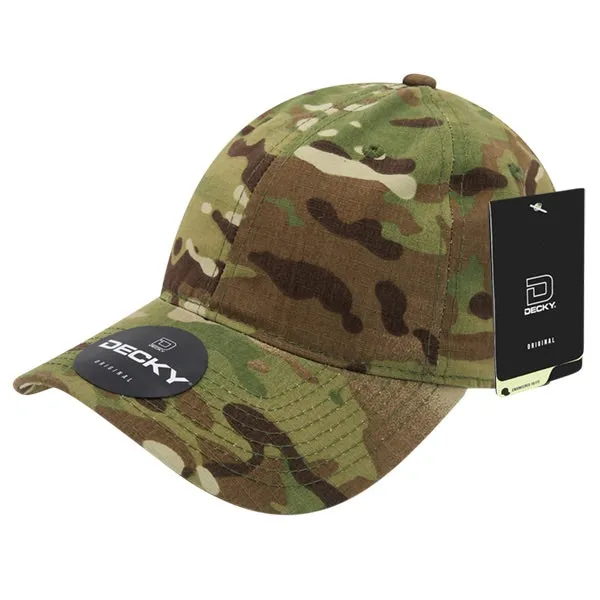 Decky 6300 - Relaxed MultiCam L/C Hat, MultiCam Camo Cap - CASE Pricing