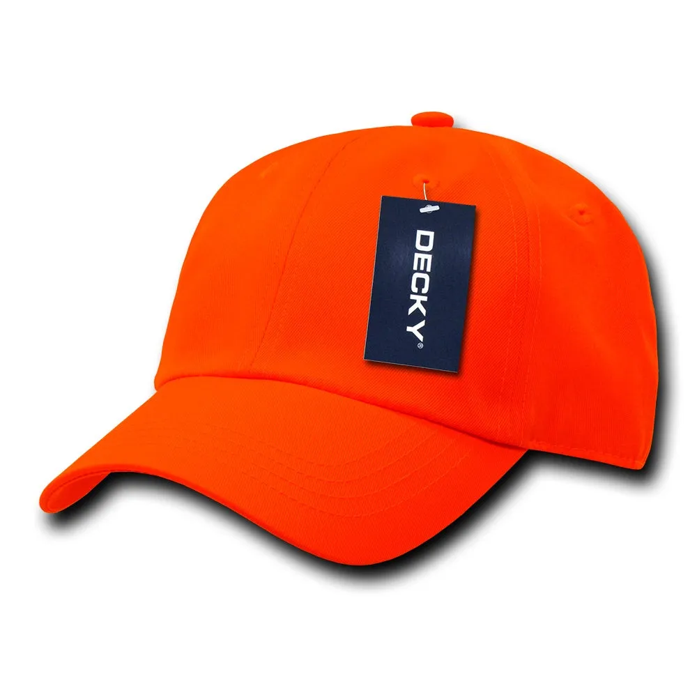 Decky 761 - 6 Panel Low Profile Structured Neon Cap - CASE Pricing