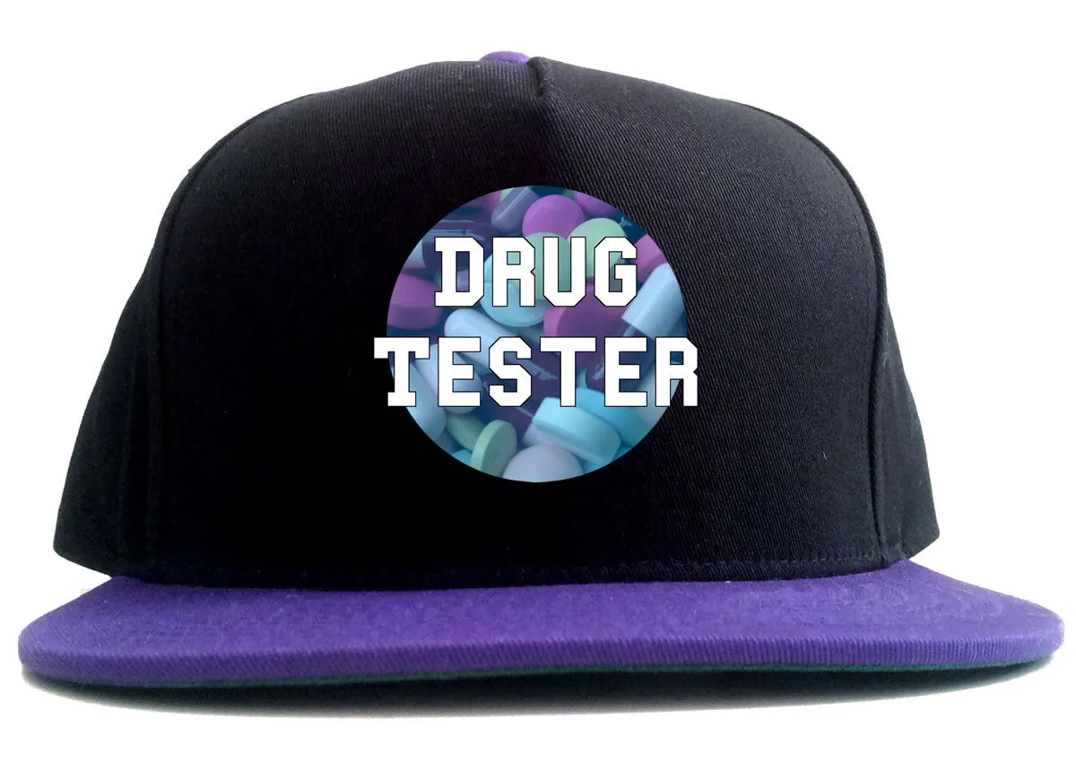 Drug Tester Pop Pills 2 Tone Snapback Hat