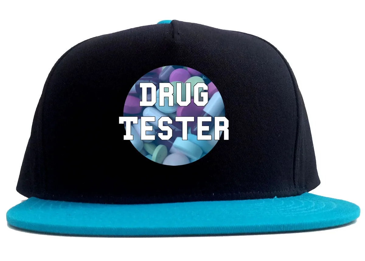 Drug Tester Pop Pills 2 Tone Snapback Hat