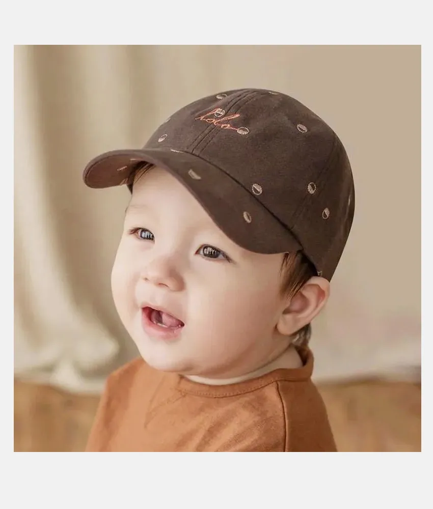 Embroidered Kids Baseball Cap