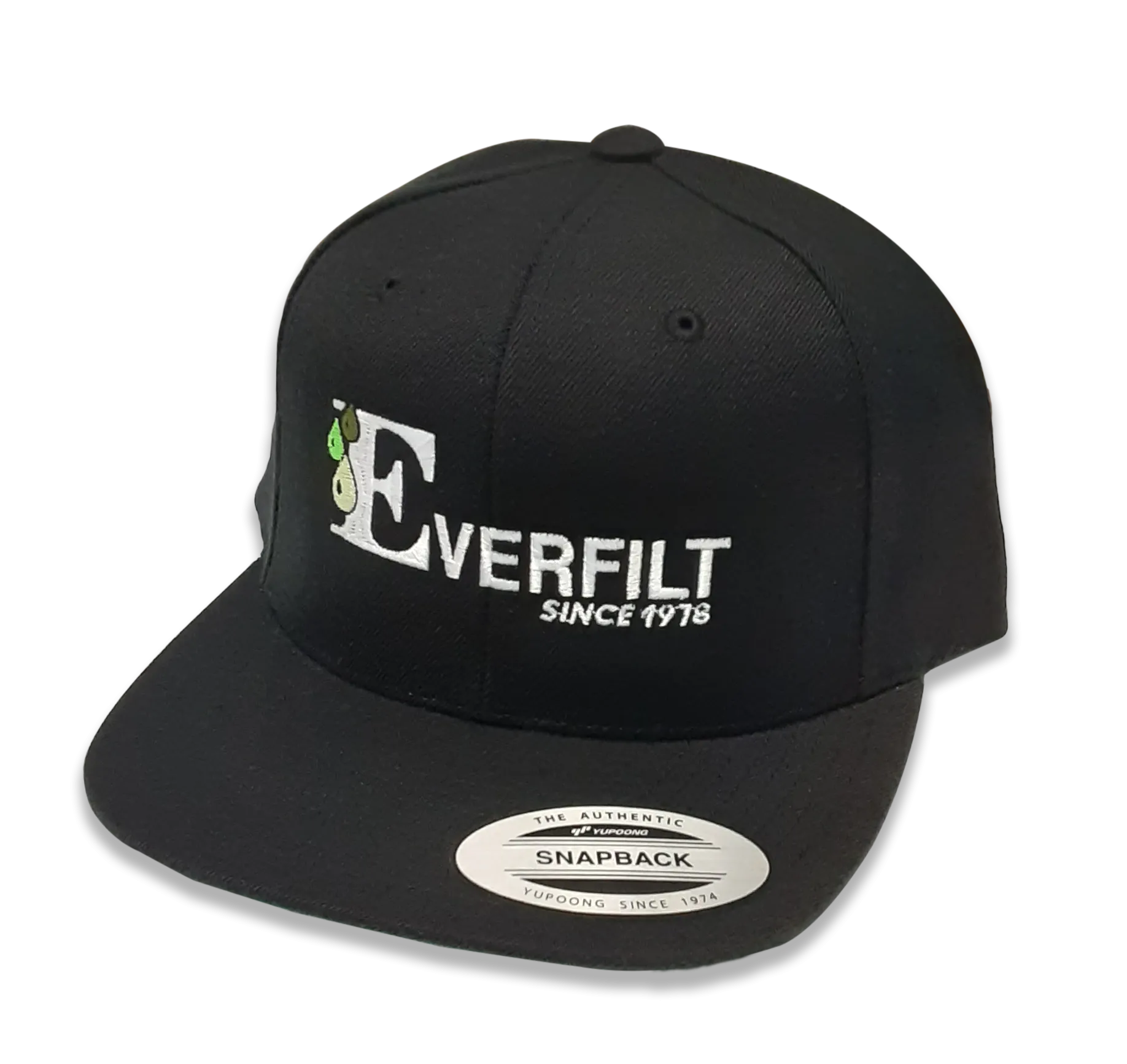 Everfilt® Yupoong Snapback Hat Flat Brim