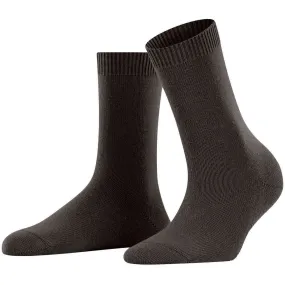 Falke Cosy Wool Socks - Dark Brown