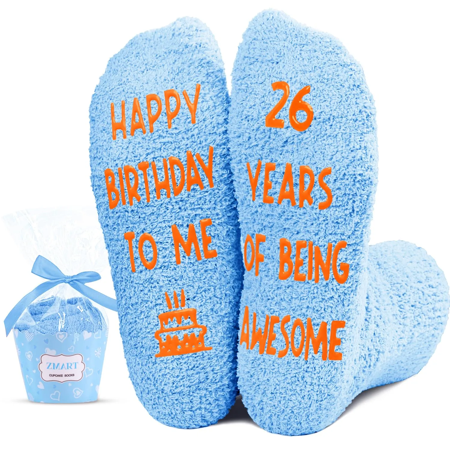 Gifts for 26 Year Old Woman Man Female Male, 26 Year Old Girl Boy Gifts, Birthday Socks for Her Him