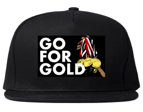 Go For Gold Medals Olympics Snapback Hat