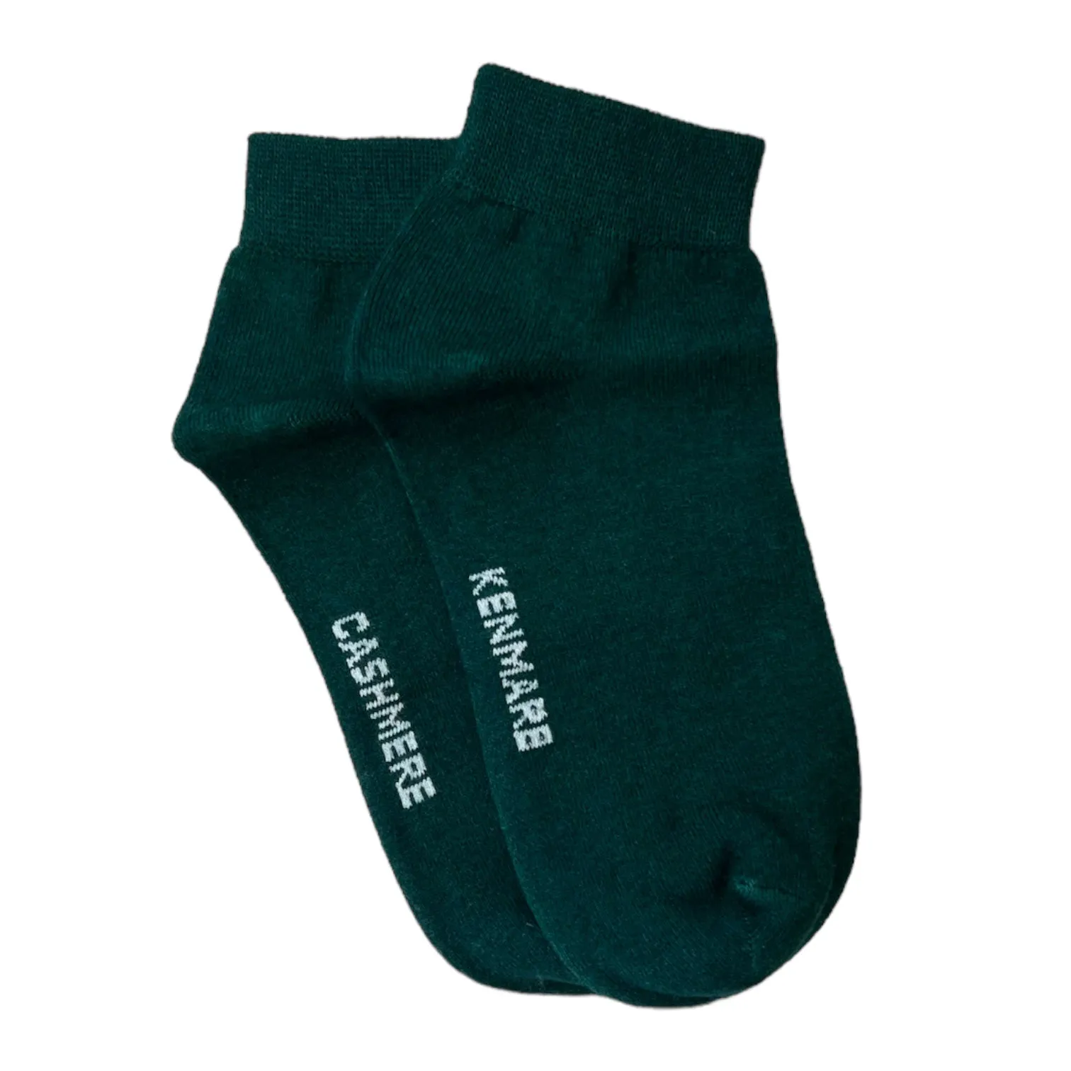 Hunter Green Cashmere Ankle Socks