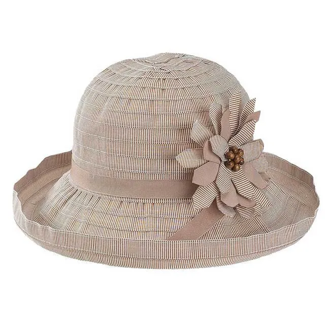 Jeanne Simmons - Ribbon Upbrim Hat