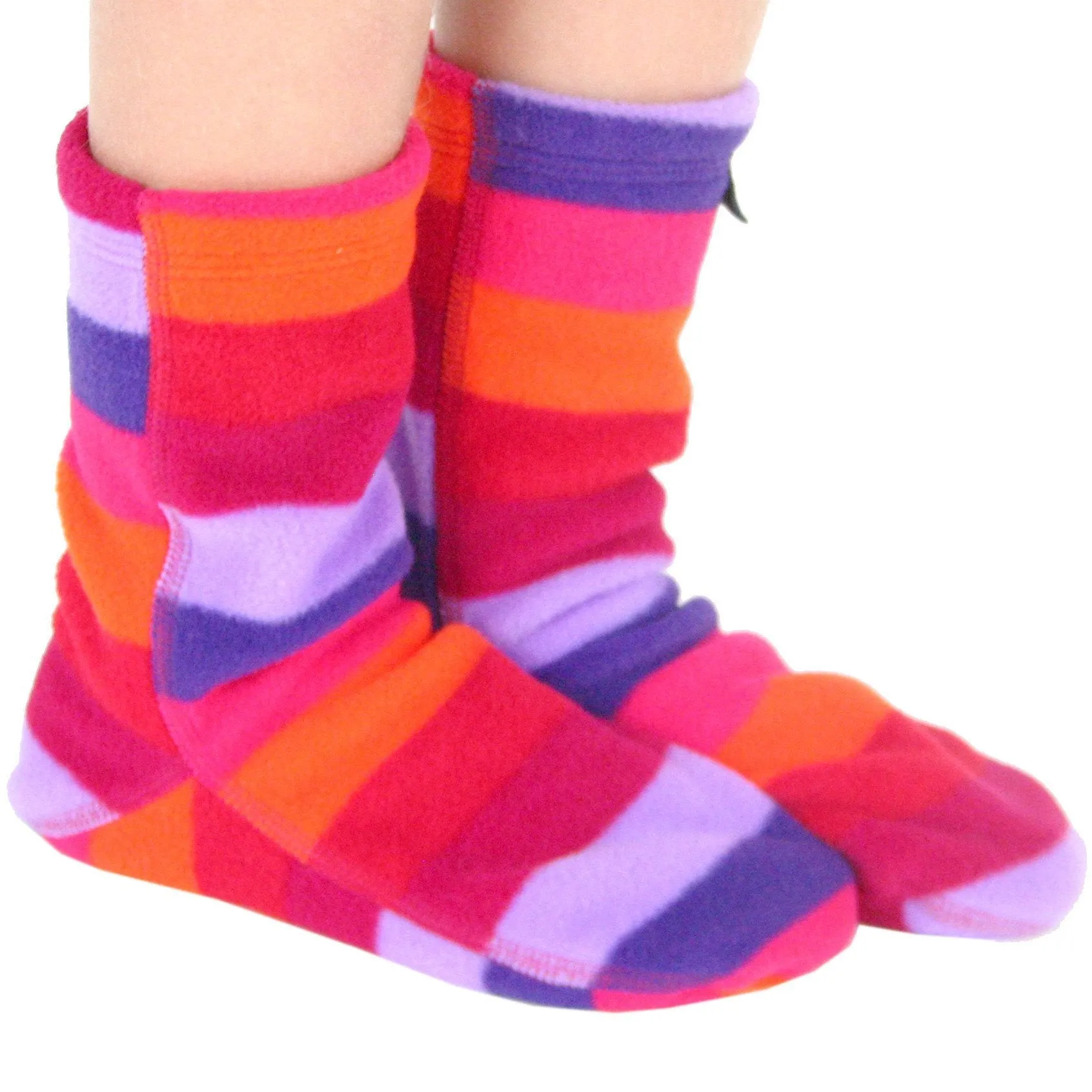 Kids' Fleece Socks - Jellybean