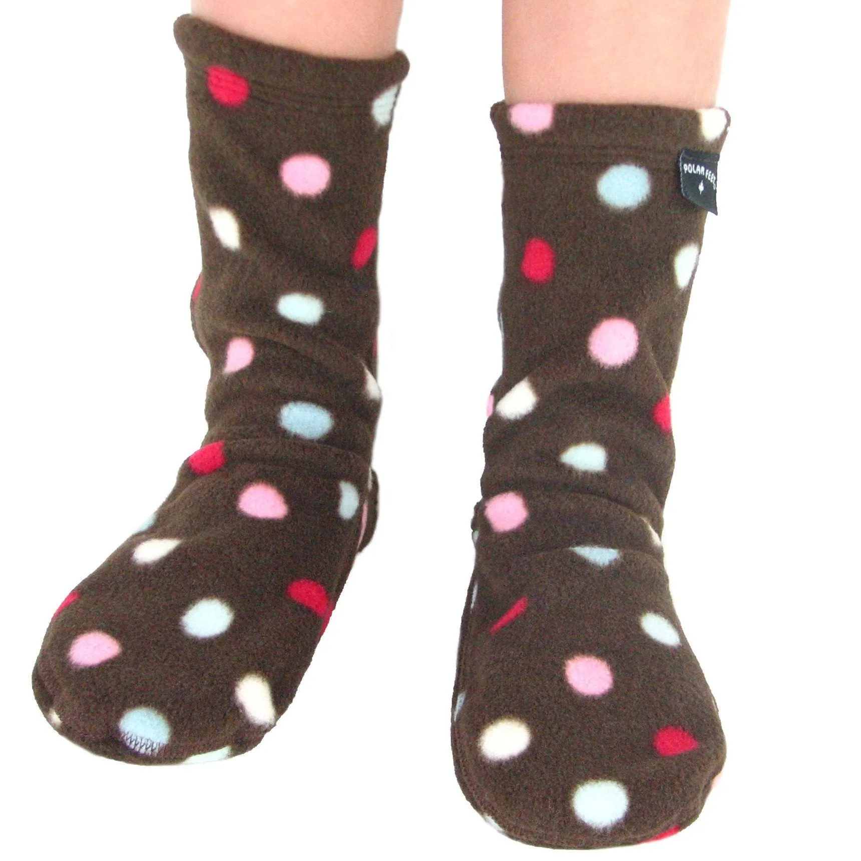 Kids' Nonskid Fleece Socks - Smarties