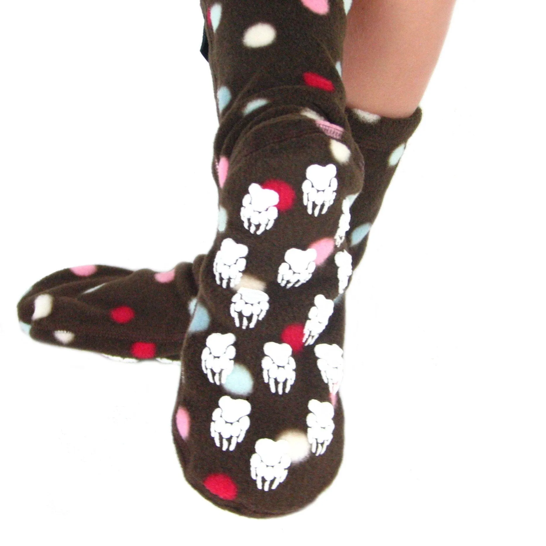 Kids' Nonskid Fleece Socks - Smarties