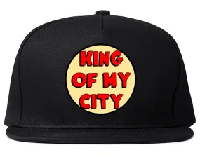 King Of My City Chest Logo Snapback Hat