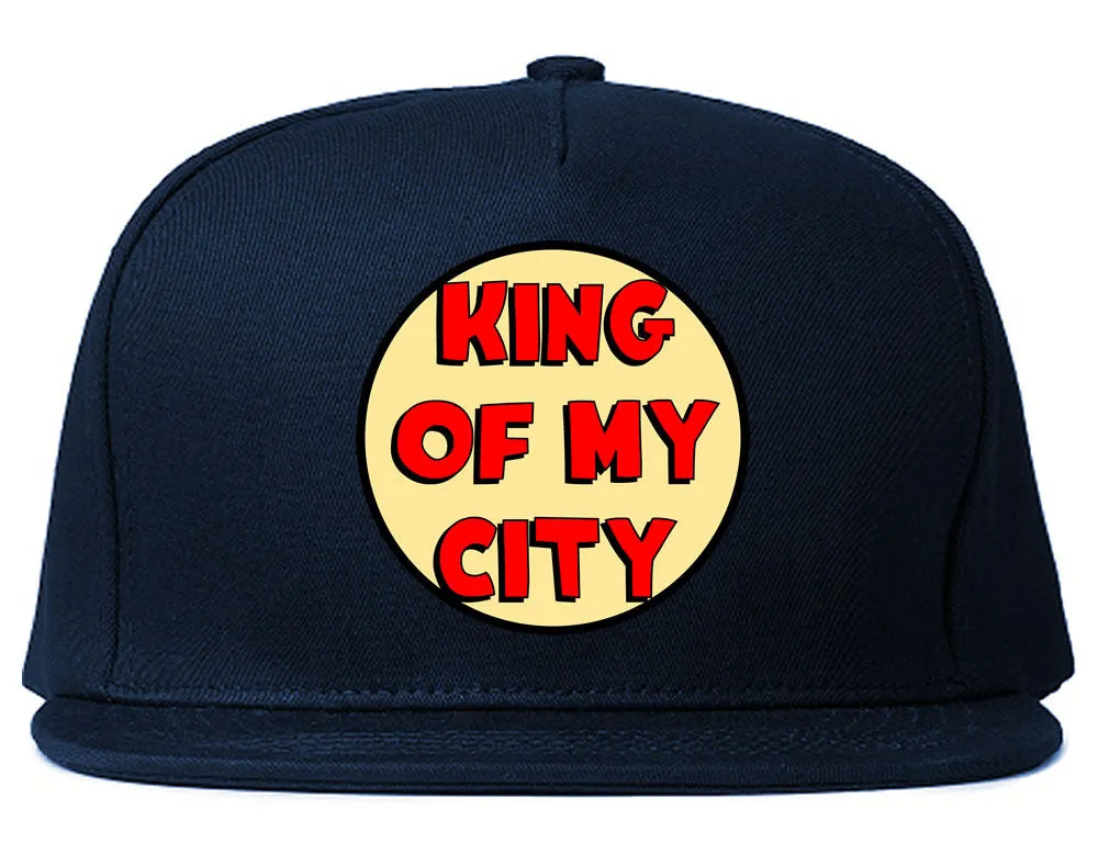 King Of My City Chest Logo Snapback Hat