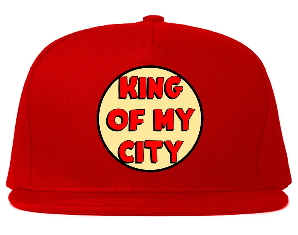 King Of My City Chest Logo Snapback Hat