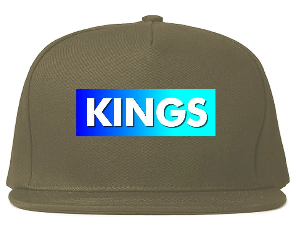 Kings Blue Gradient Snapback Hat