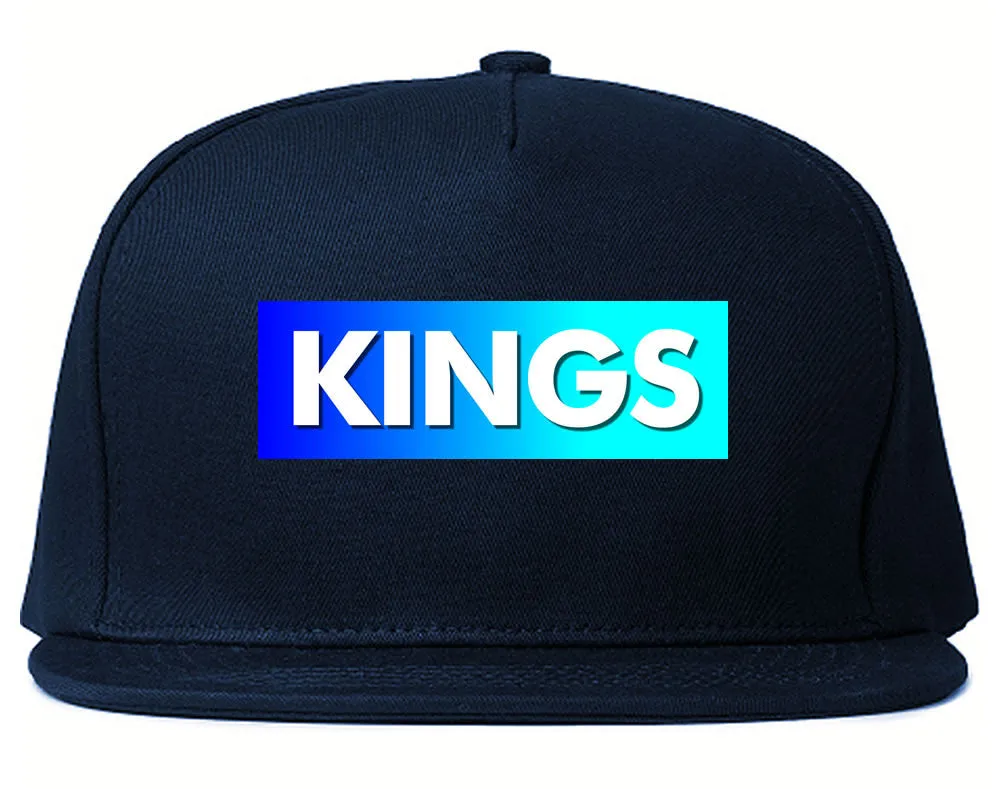 Kings Blue Gradient Snapback Hat