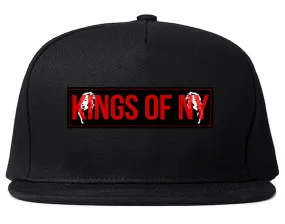 Kings of NY Red Girl Logo Snapback Hat