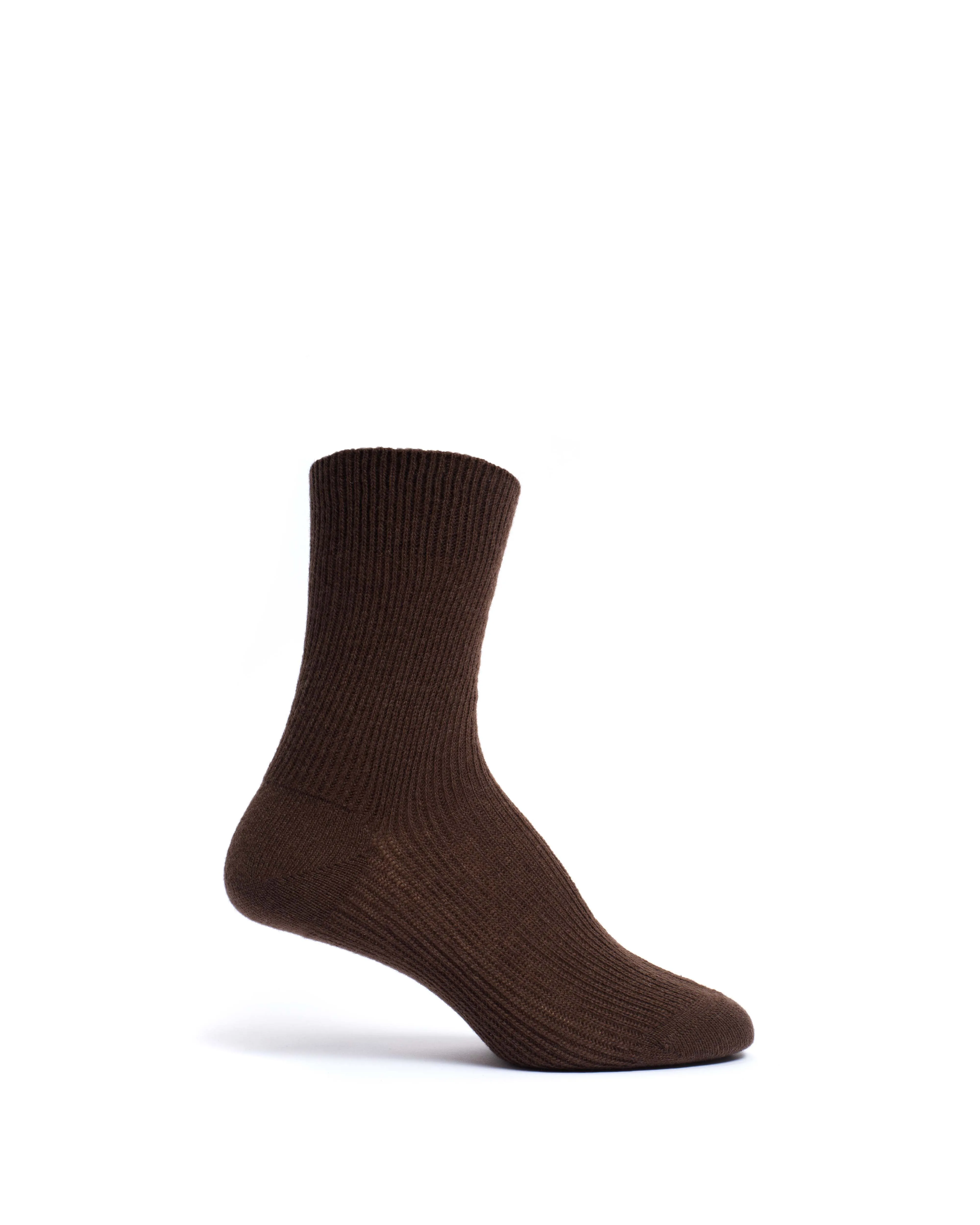 Lanai cashmere socks 70% wool 30% cashmere Chocolate