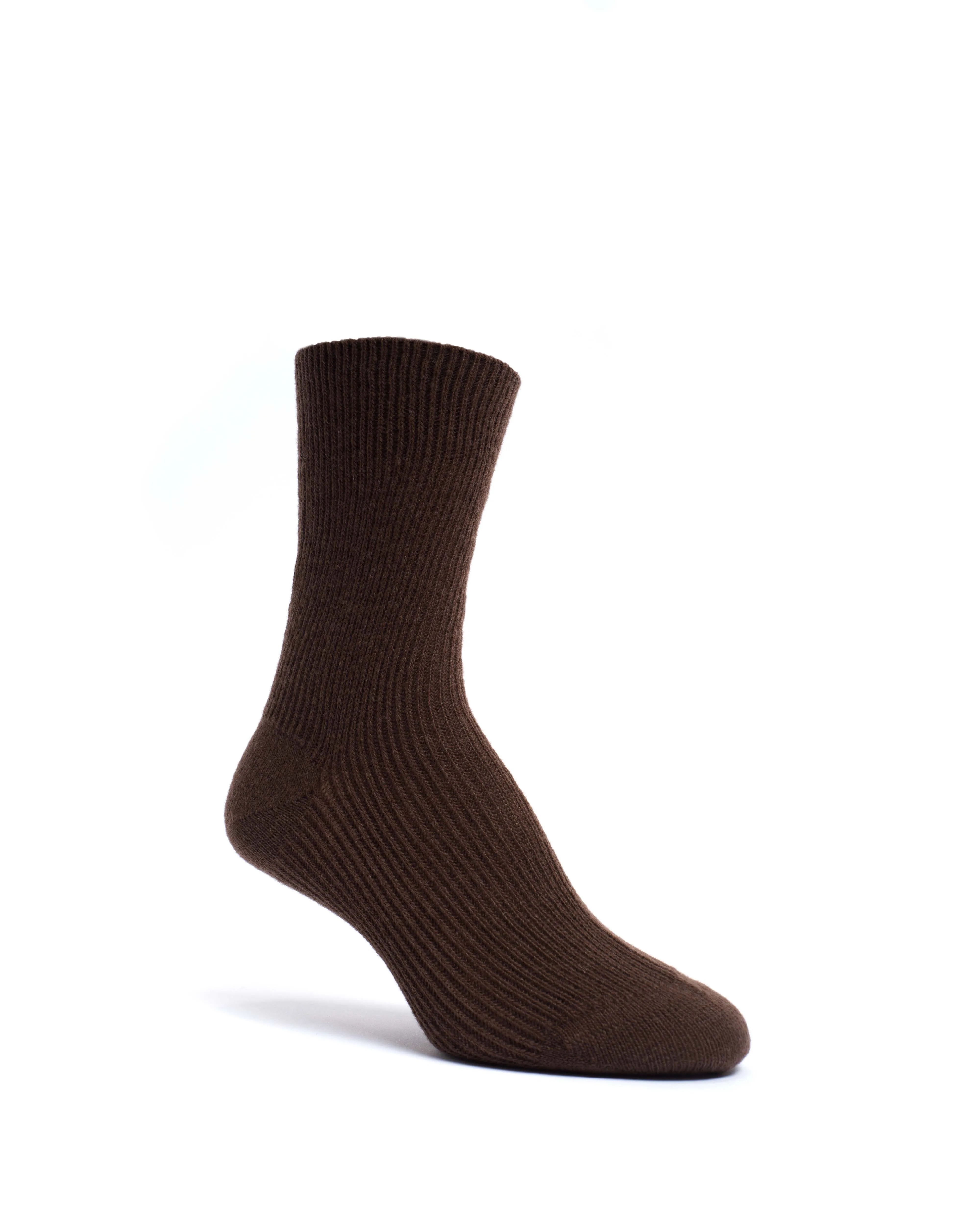 Lanai cashmere socks 70% wool 30% cashmere Chocolate