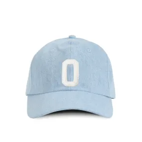 Letter O Baseball Hat Denim