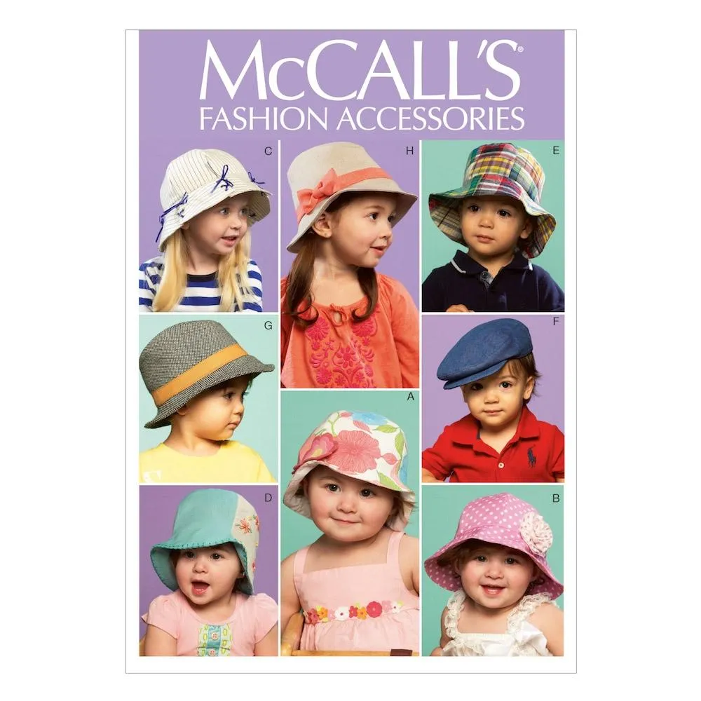 McCall's Pattern M6762 Infants'/Toddlers' Hats