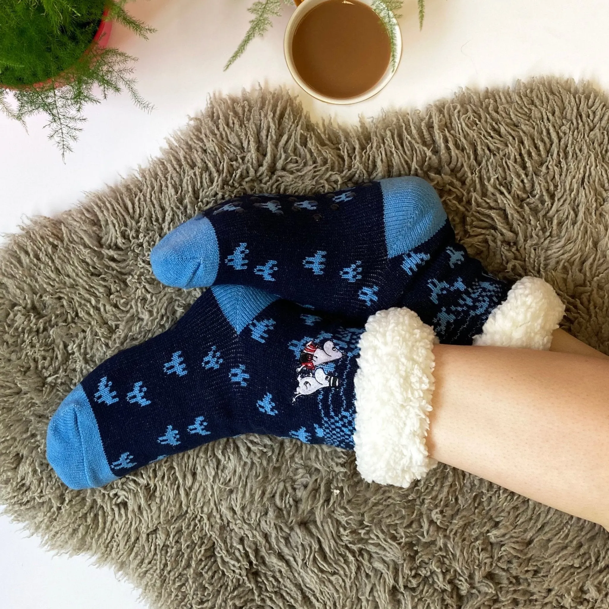 Moomin 'Forest' Slipper Socks