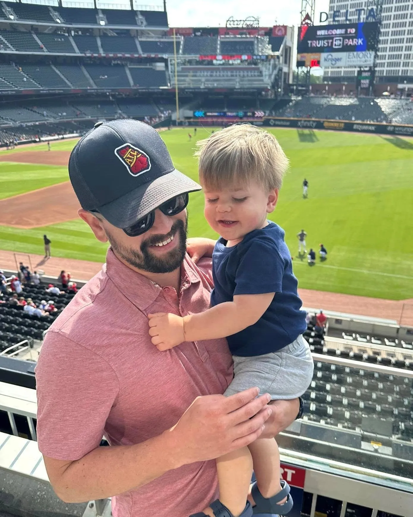 Navy "ATL" Georgia Tomahawk Hat