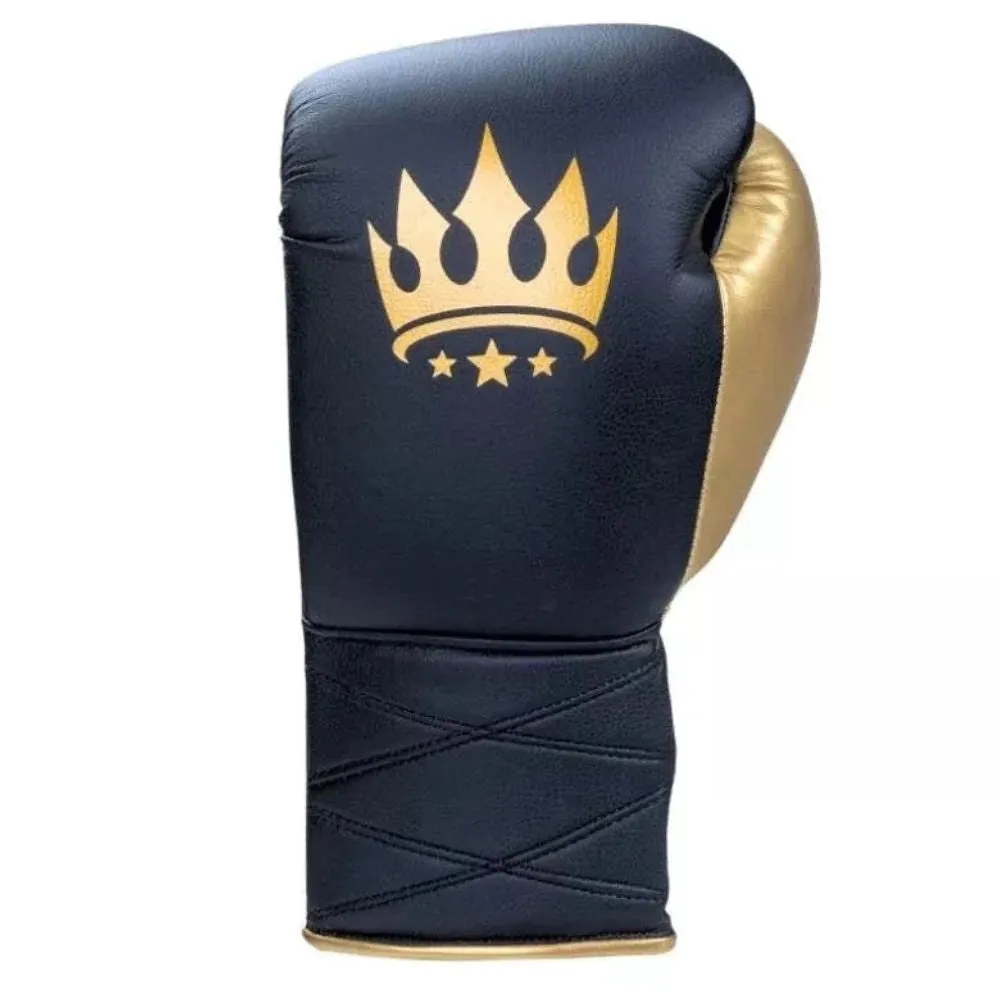 Playerz Power Lace Boxing Gloves - Black/Gold