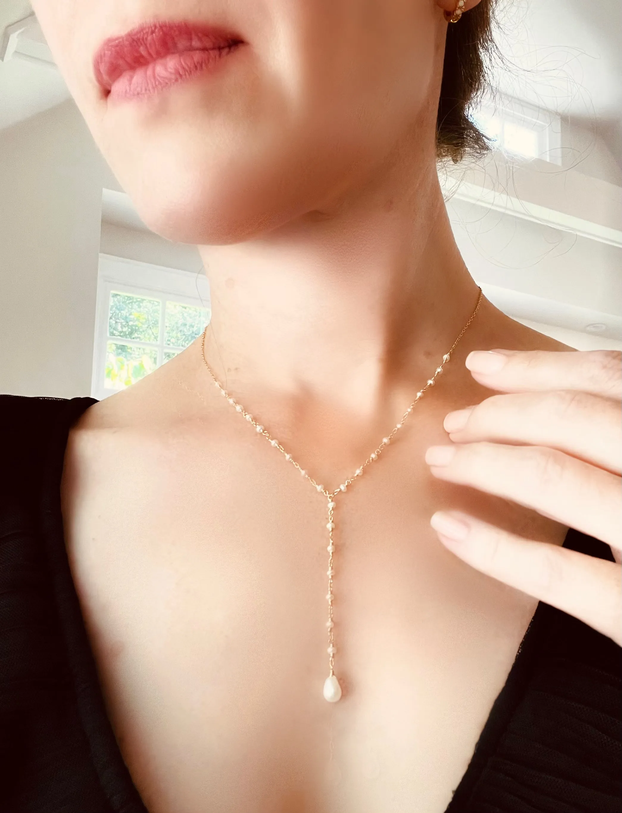 "The Kensington" Necklace - Pearl